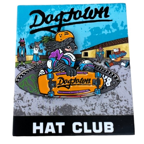 Hat Club Exclusive Dogtown Baseball Cap Hat Pin - New Sealed - Picture 1 of 1